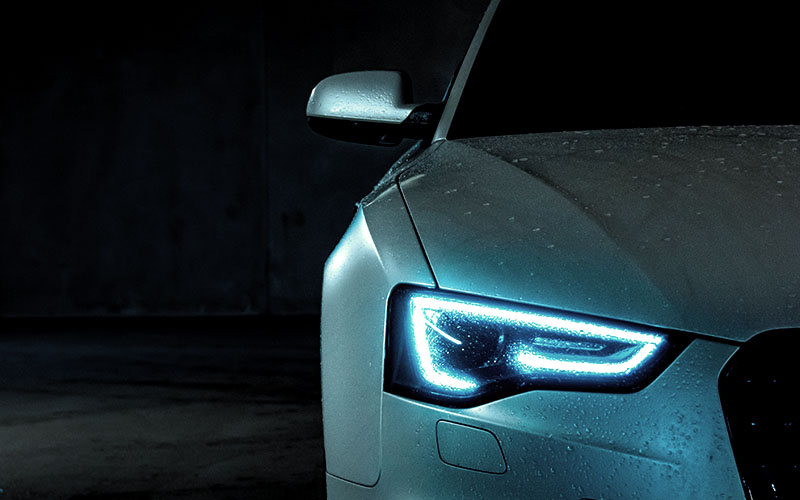coche blanco